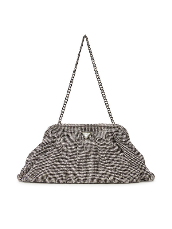 Guess Torebka Zalina Mini HWRY93 50710 Srebrny
