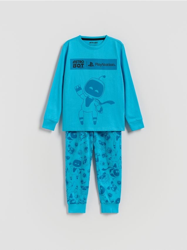 Reserved - Piżama Playstation - niebieski