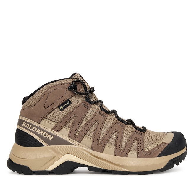 Trekkingi Salomon X-Adventure Recon Mid Gore-Tex L47815200 Brązowy