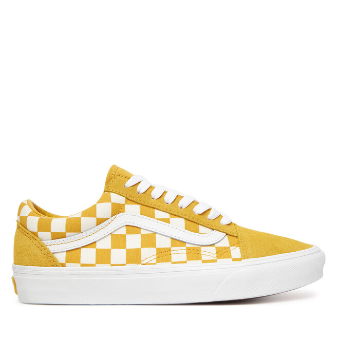 Tenisówki Vans Old Skool Checkerboard VN000DB3ZX71 Żółty