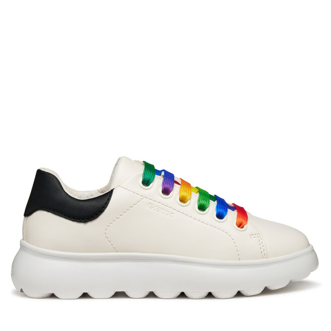 Sneakersy Geox J Puffypop J55MRA 000BC C0653 D Biały