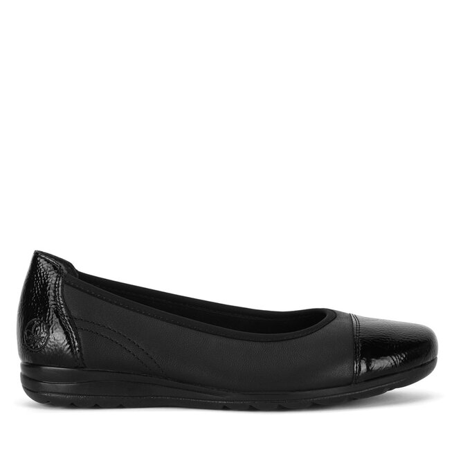 Baleriny Rieker L9351-00 Czarny