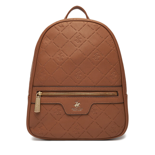 Plecak Beverly Hills Polo Club C-BHPC-H-002-08 Brązowy