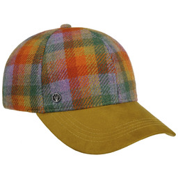 Czapka Multicolour Wool Check by Loevenich, kolorowy, One Size