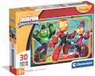 Puzzle 30 Super kolor Iron Man and His Awesome Friends 20839