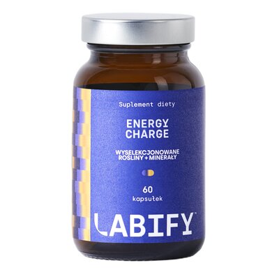 Kompleks witamin i minerałów LABIFY Energy Charge (60 kapsułek)