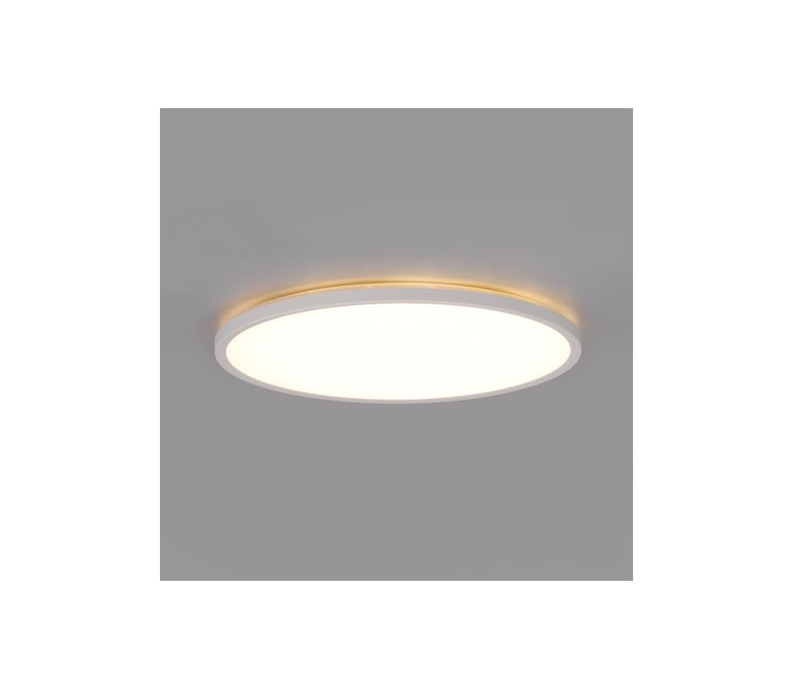LED Łaz. lampa z czujnikiem NIVERA LED/24W/230V IP54 śr. 30 cm biały + pilot