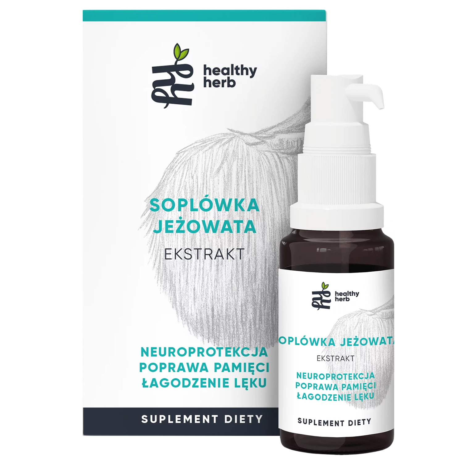 Healthy Herb Soplówka Jeżowata ekstrakt, spray, 30 ml