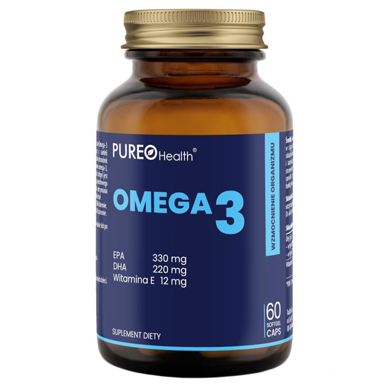 Pureo Health Omega 3, 60 kapsułek