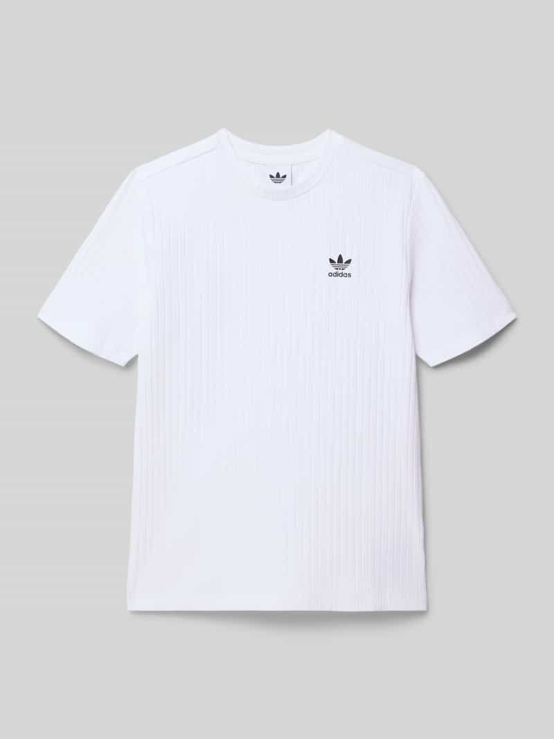 T-shirt z nadrukiem z logo