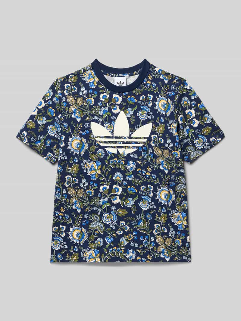 T-shirt z nadrukiem z logo