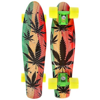 Deskorolka NILS EXTREME Pennyboard Art Reggae Signa