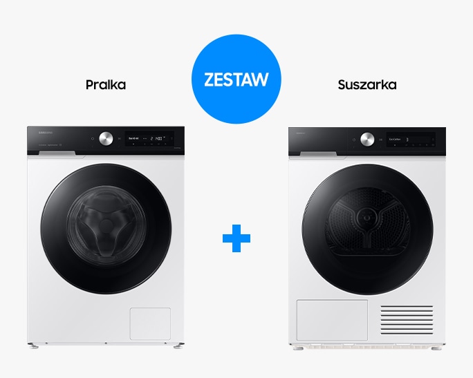 Samsung Zestaw Pralka Bespoke AI 11kg WW11DB7B94GEU4 + Suszarka Bespoke AI 9kg DV90DB7845GEU4