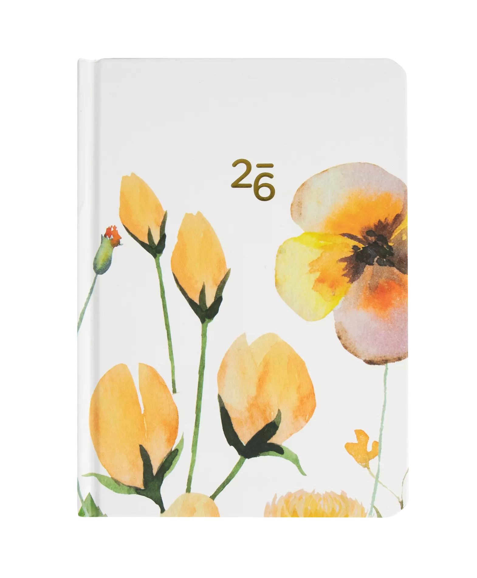 Di3 Kalendarz 2026 B6 tygodniowy Żółte Kwiaty - kalendarz