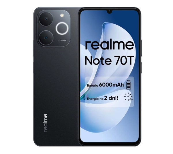 Realme Note 70T 4/128GB Czarny