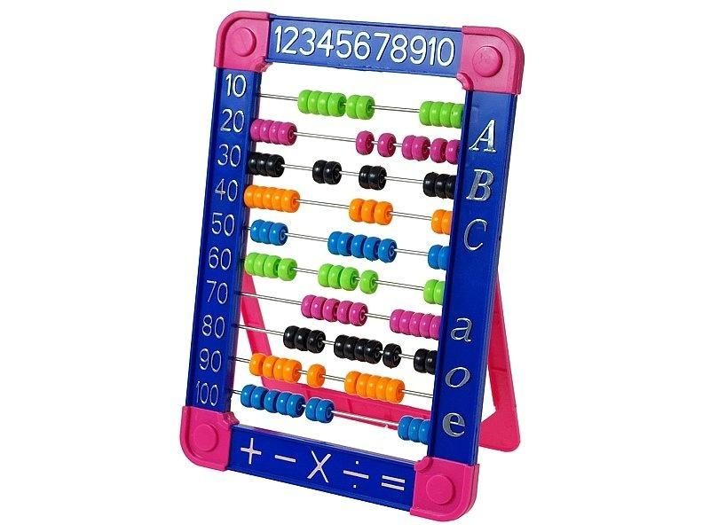 Liczydło 25,5x18x1,5cm Mix - zabawka