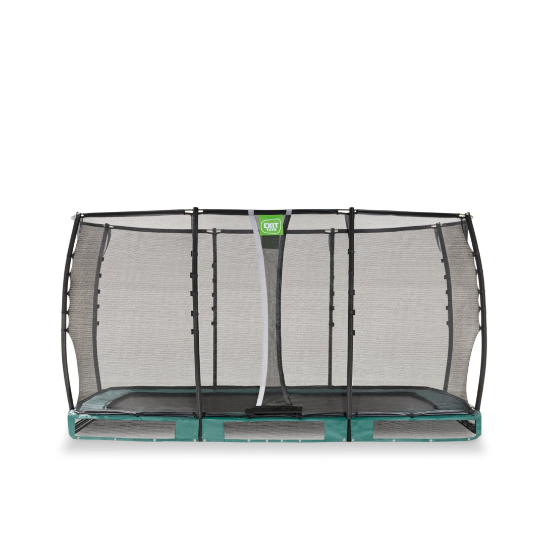 Exit Trampolina naziemna Allure Premium 214x366cm zielona