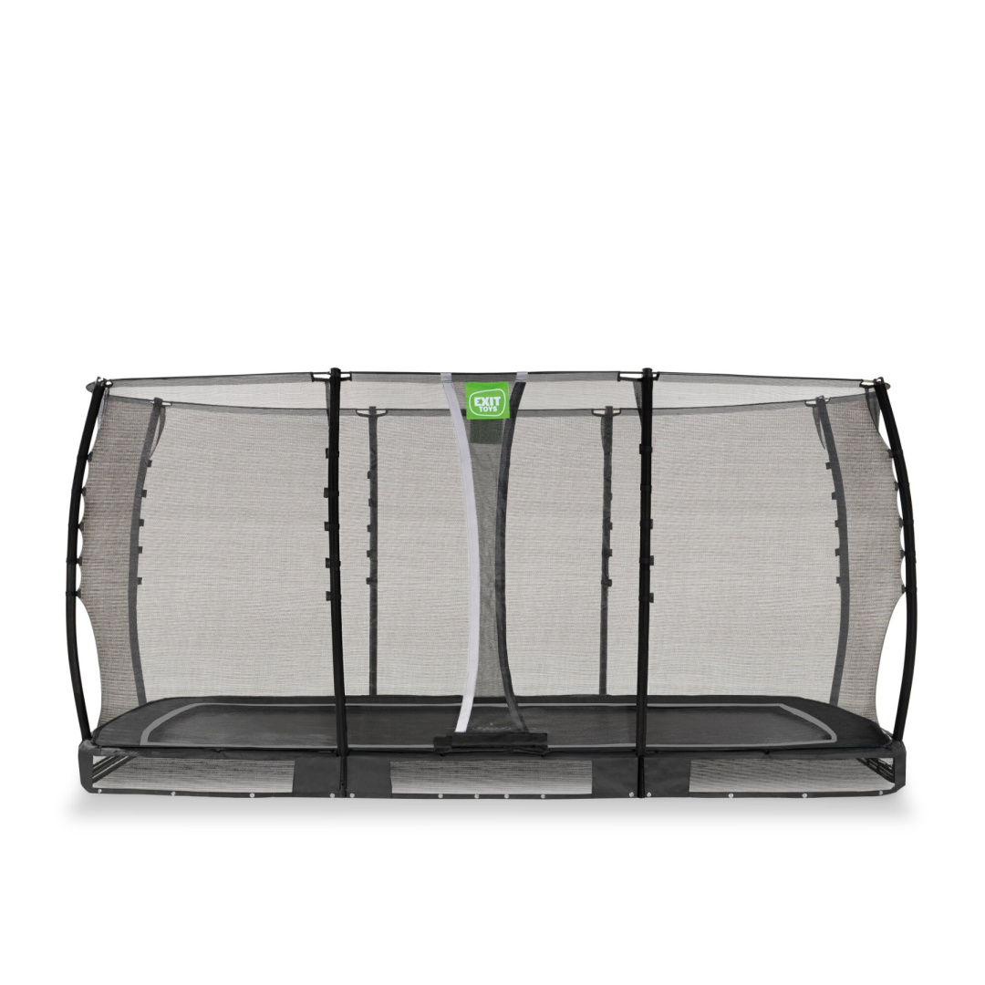Exit Trampolina naziemna Allure Classic 244x427cm czarna