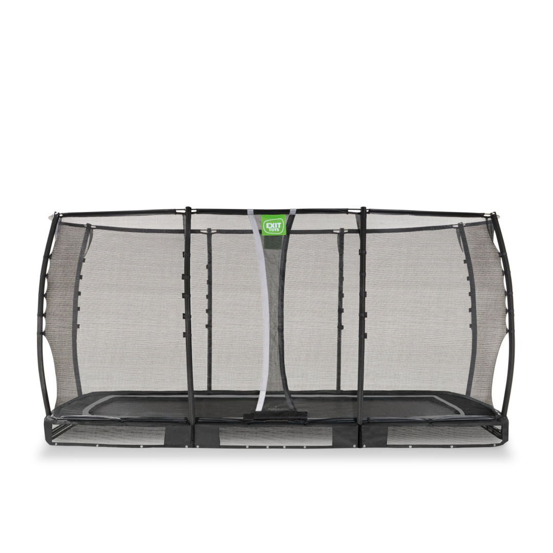 Exit Trampolina naziemna Allure Premium 244x427cm czarna