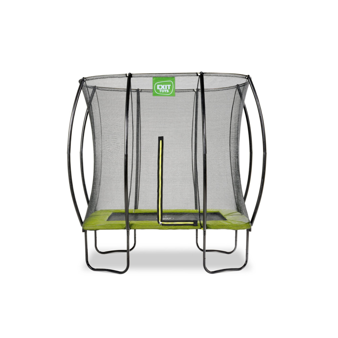 Exit Trampolina ogrodowa Silhouette 153x214cm - Zielona