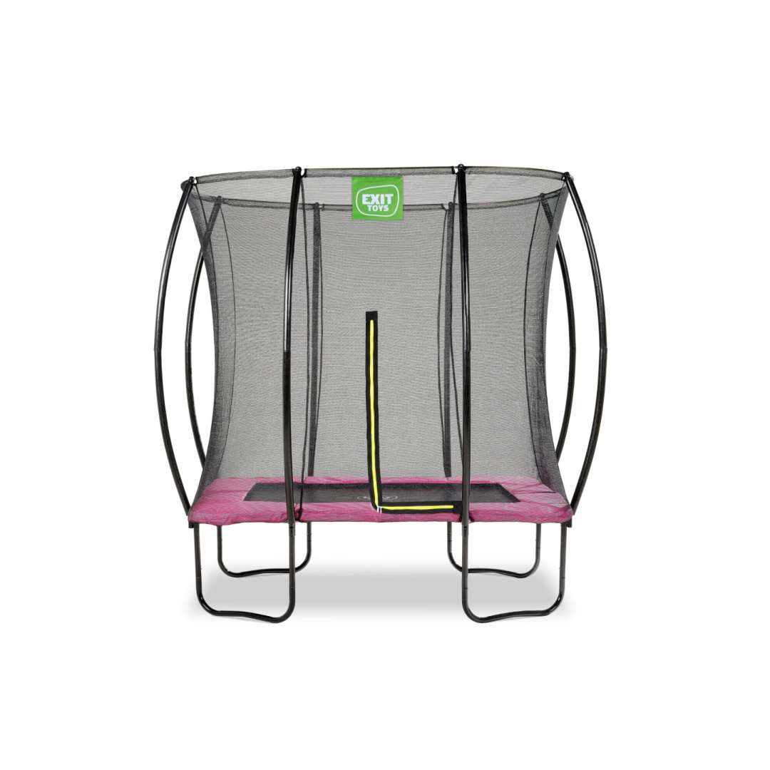 Exit Trampolina ogrodowa Silhouette 153x214cm - Różowa