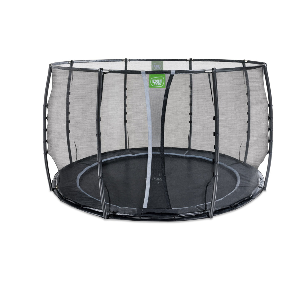 Exit Trampolina naziemna Dynamic ø305cm z siatką zabezpieczającą