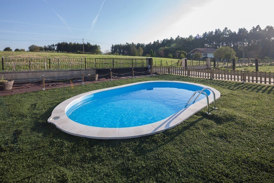 GRE Basen ogrodowy podziemny Sumatra 500x300x120 cm