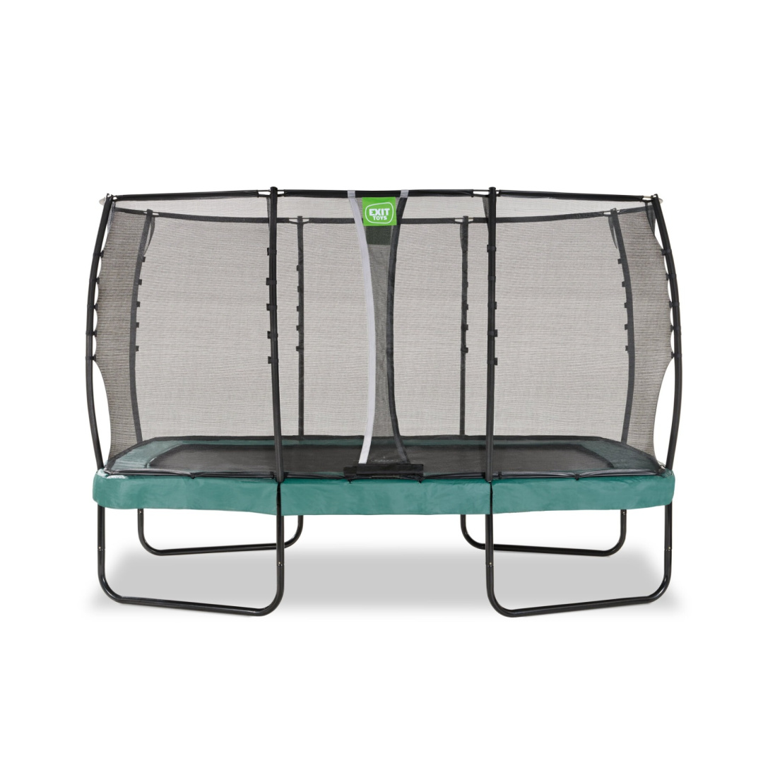 Exit Trampolina ogrodowa Allure Premium 214x366 - Zielona