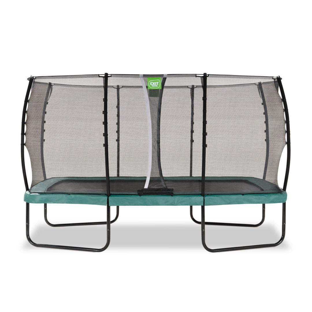 Exit Trampolina ogrodowa Allure Classic 244x427 - Zielona