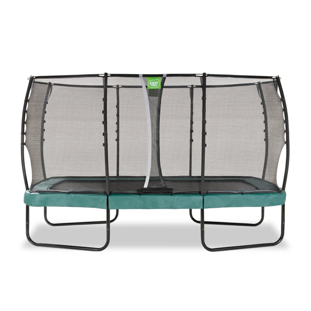 Exit Trampolina ogrodowa Allure Premium 244x427 - Zielona