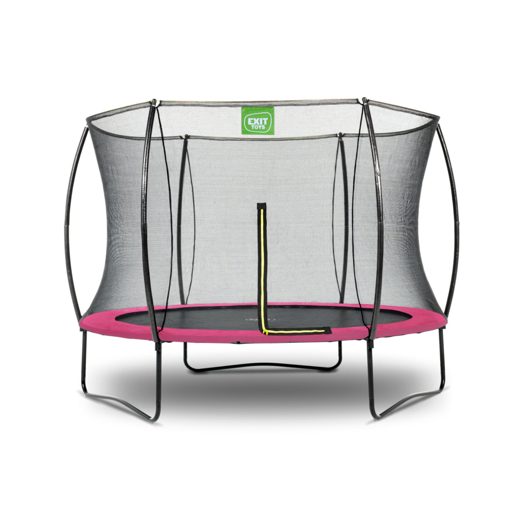 Exit Trampolina ogrodowa Silhouette 244cm - Różowa