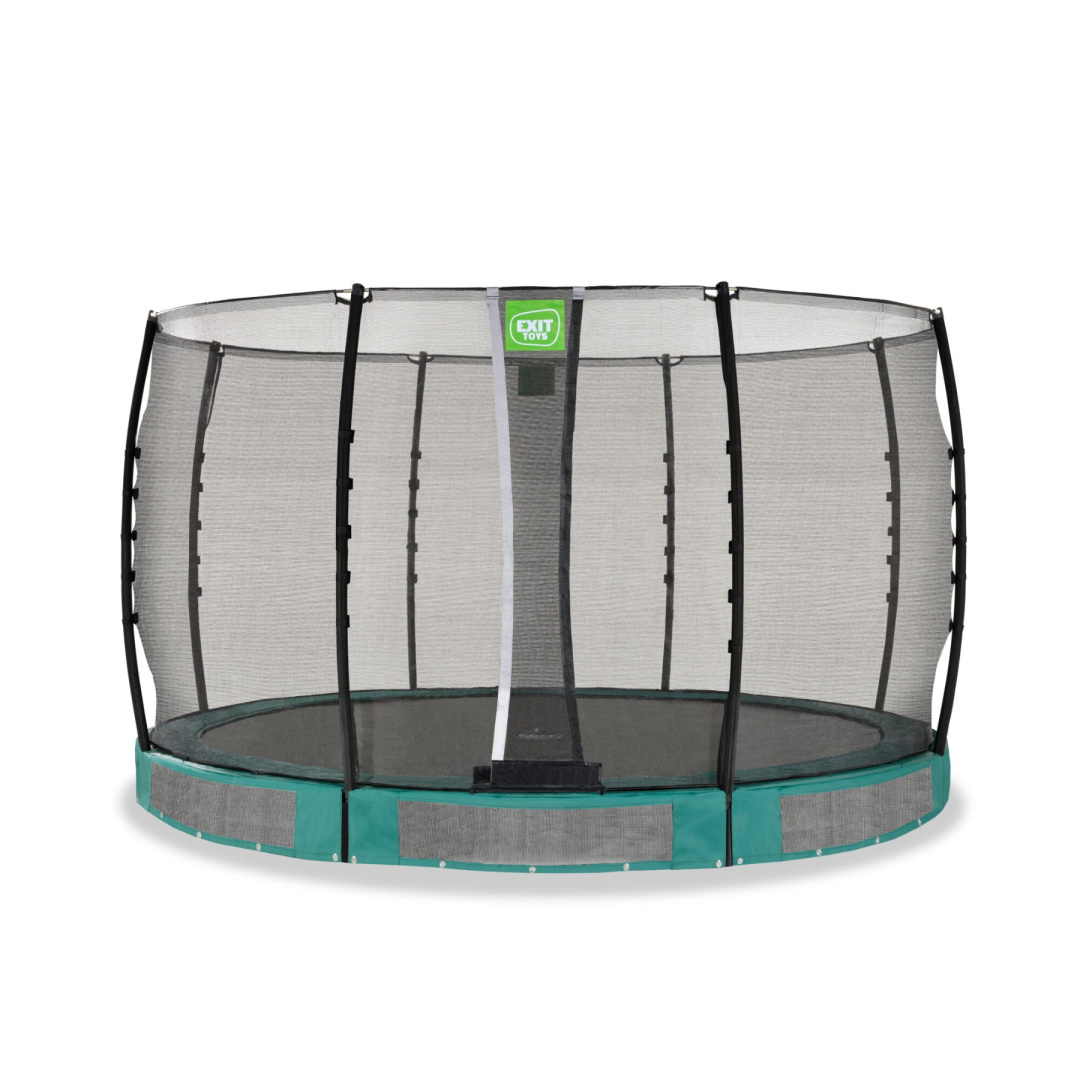 Exit Trampolina naziemna Allure Classic ø366cm zielona