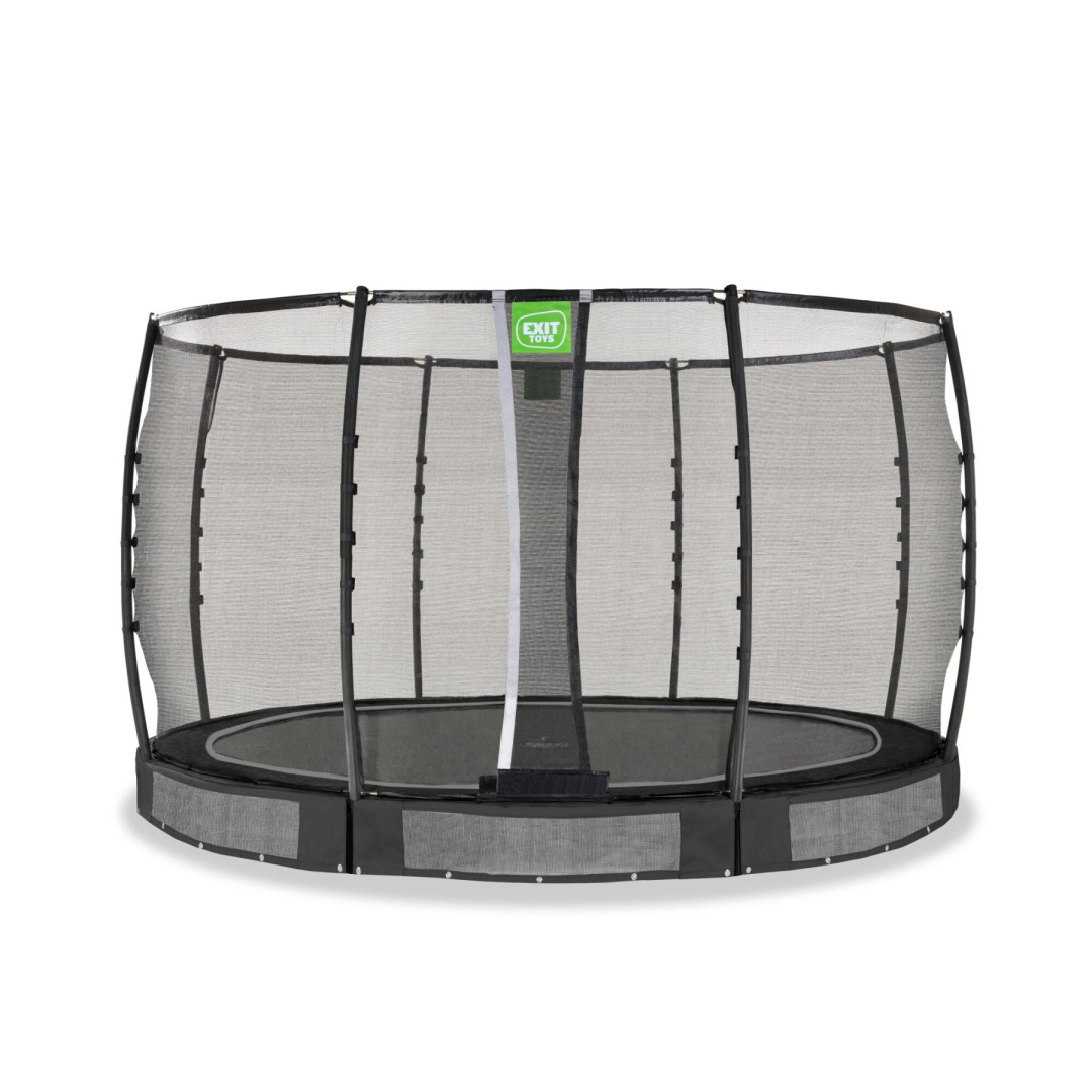 Exit Trampolina naziemna Allure Premium ø366cm czarna