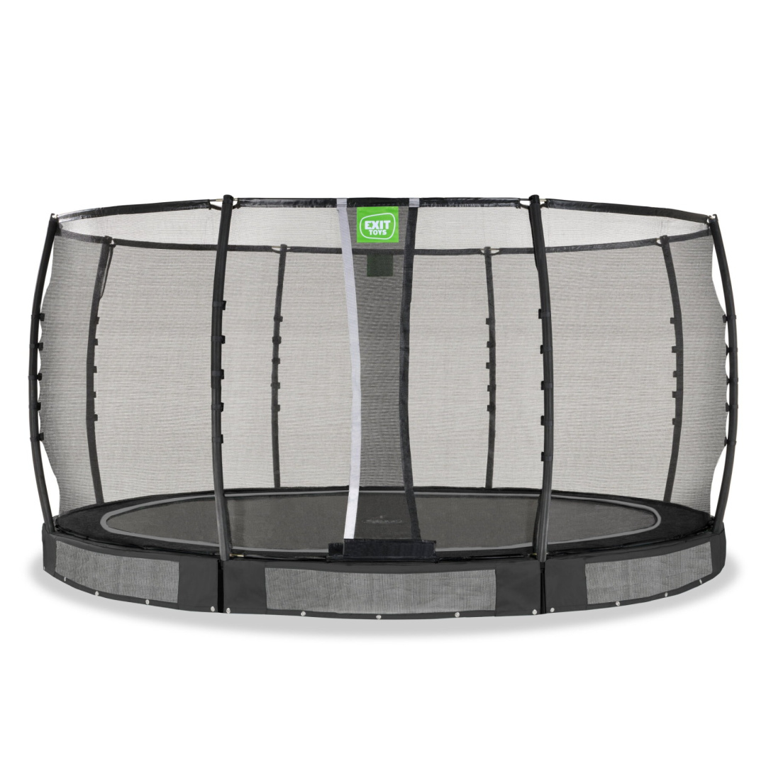 Exit Trampolina naziemna Allure Premium ø427cm czarna