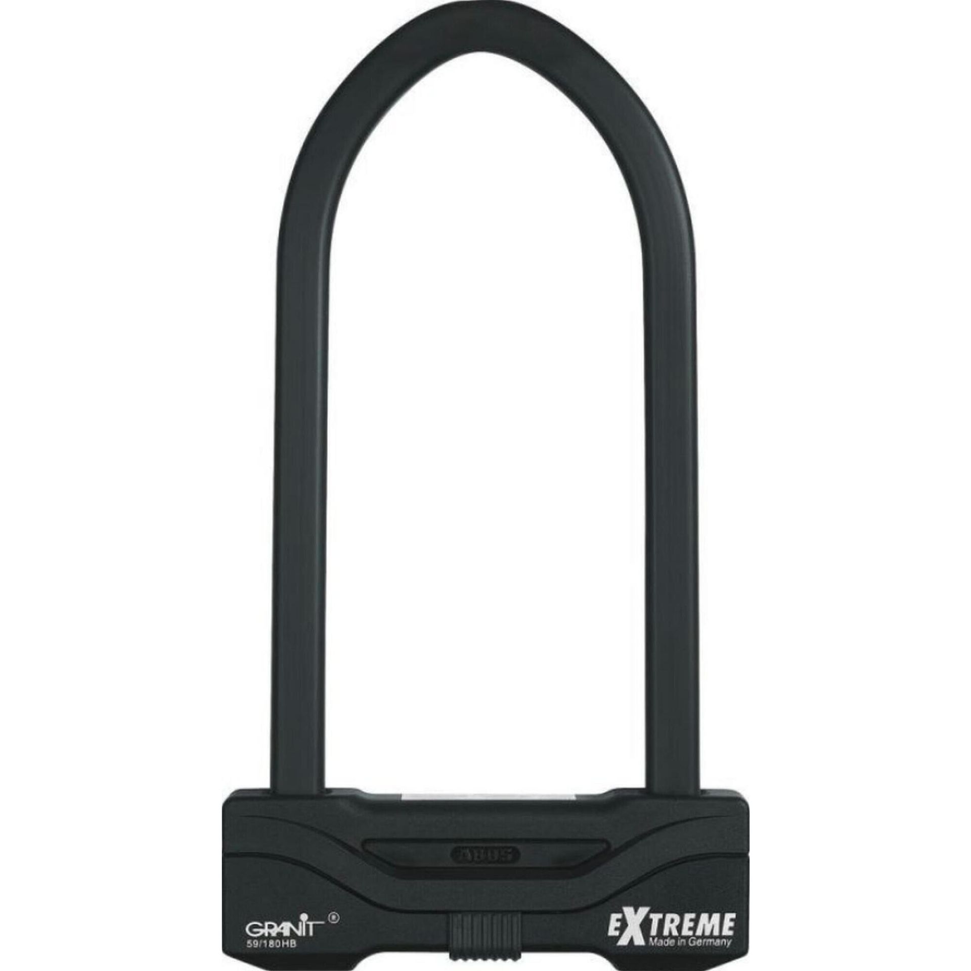 Abus 58606 Granit Extreme 59/180HB245 zabezpieczenie do motocykla, czarne 58606