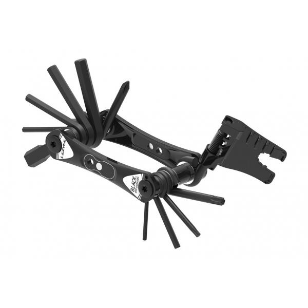 Lezyne Lezyne RAP II Multitool with 24 Functions, black  2021 Narzędzia wielofunkcyjne i mini narzędzia 452100076