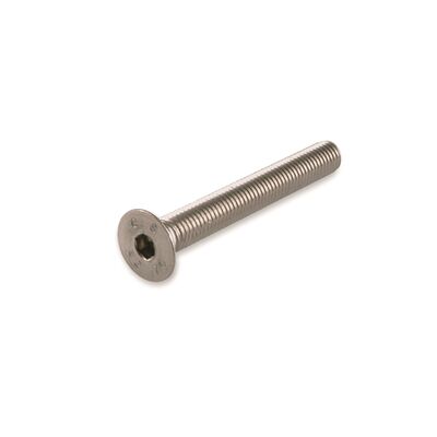 Śruba imbusowa M5 x 20 mm, łeb płaski A2