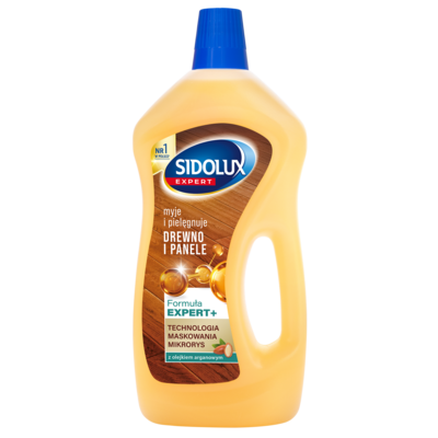 Płyn do mycia Paneli i drewna Expert Plus 750 ml Sidolux