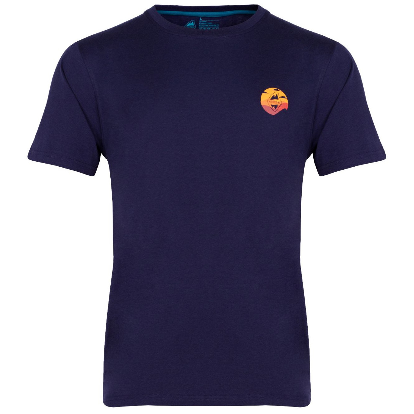 Koszulka męska High Point Sella T-shirt Rozmiar: XL / Kolor: niebieski