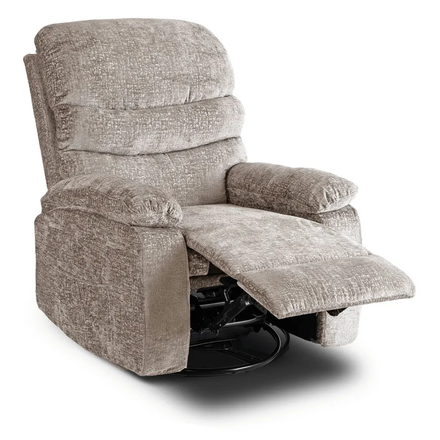 Elior Beżowy fotel rozkładany - Uden 3X