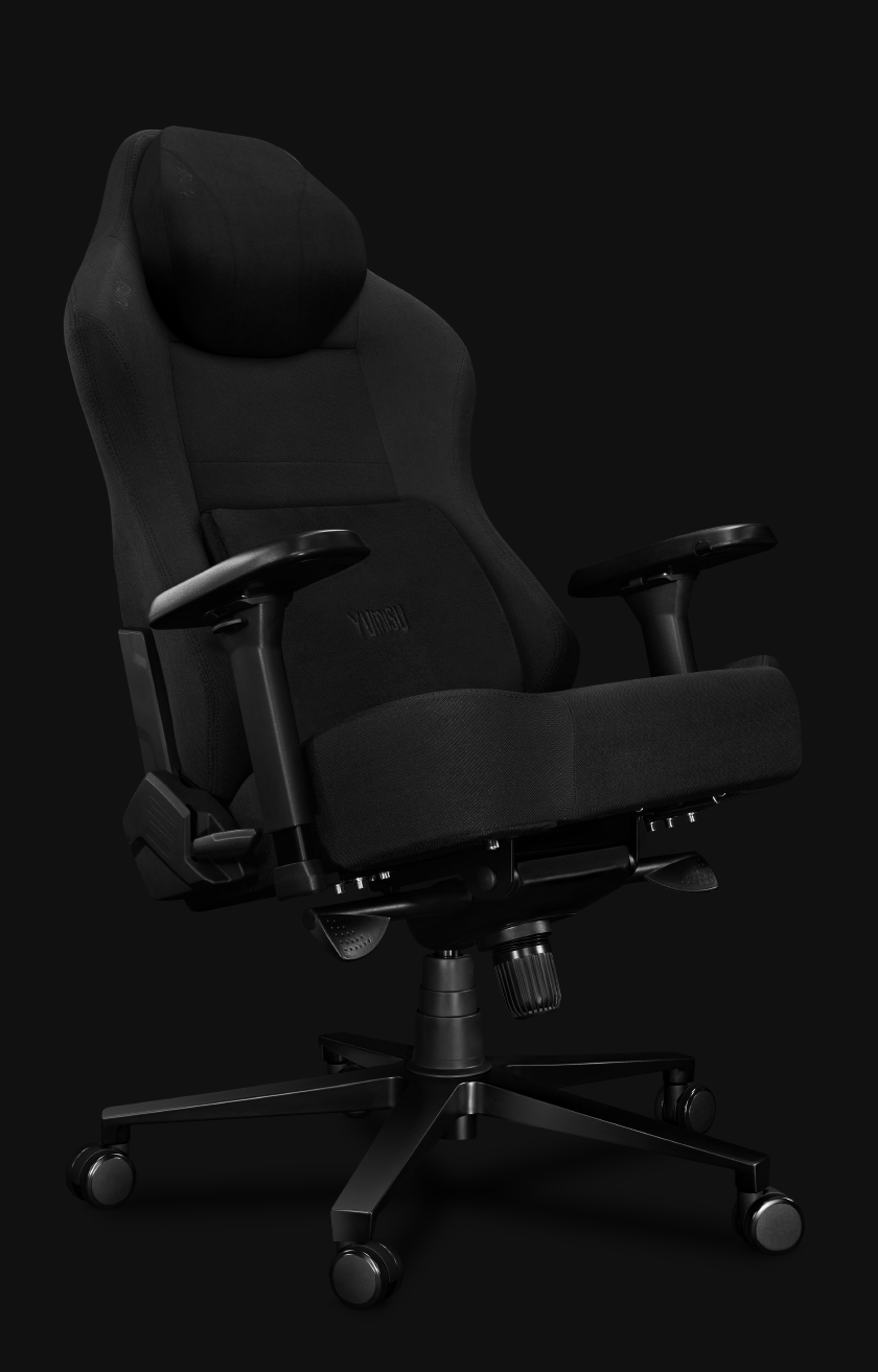 Fotel Biurowy YUMISU 2054 Magnetic Materiał BLACK