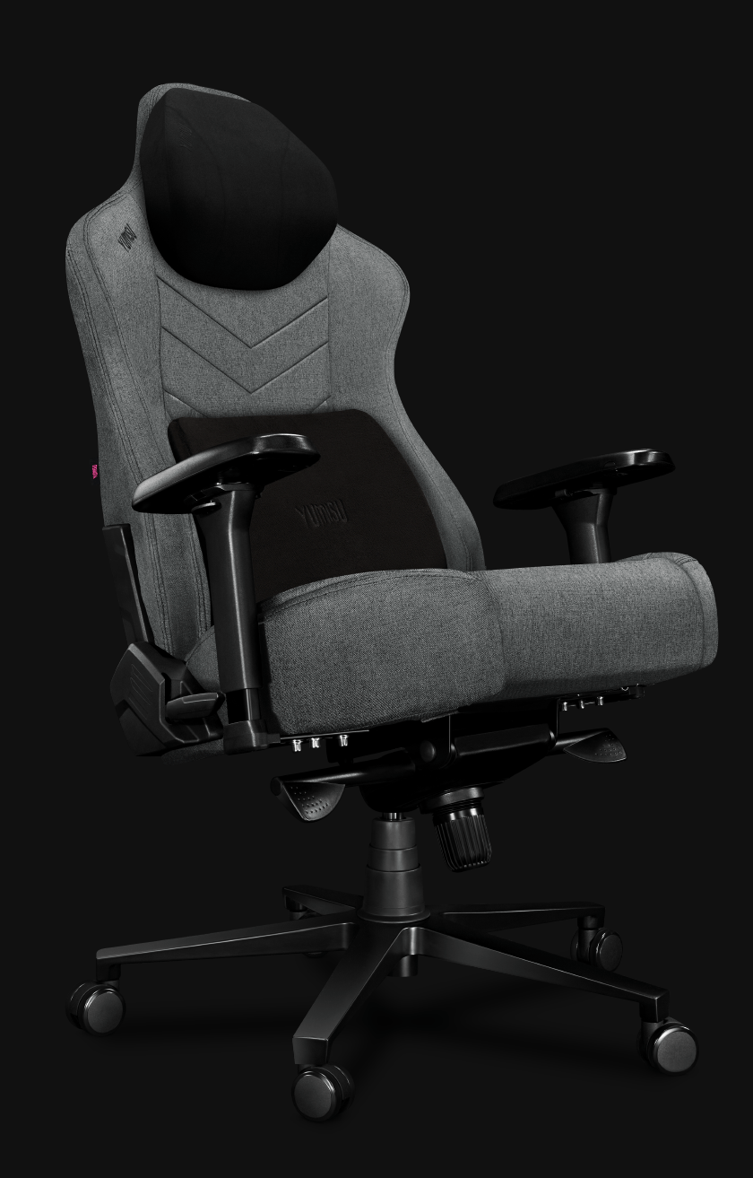 Fotel Biurowy YUMISU 2053 Magnetic Materiał CLOUD/BLACK