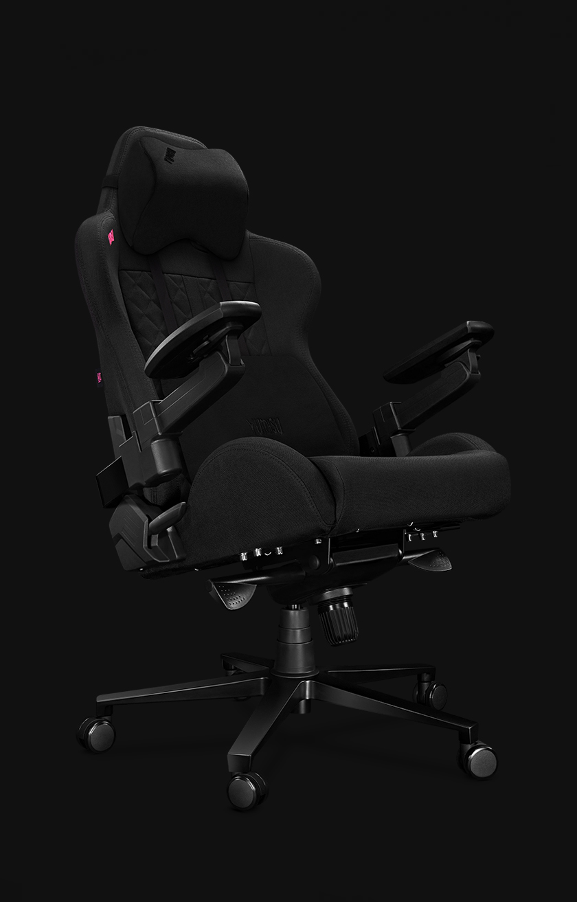 Fotel Biurowy YUMISU 2050X Materiał BLACK