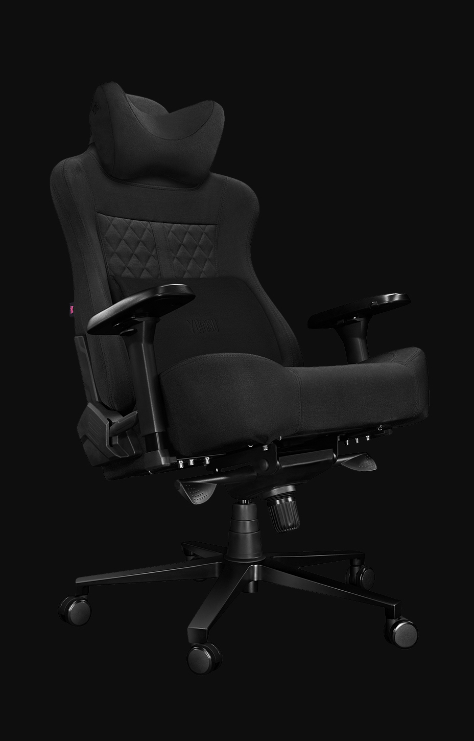 Fotel Gamingowy YUMISU 2052 Materiał BLACK