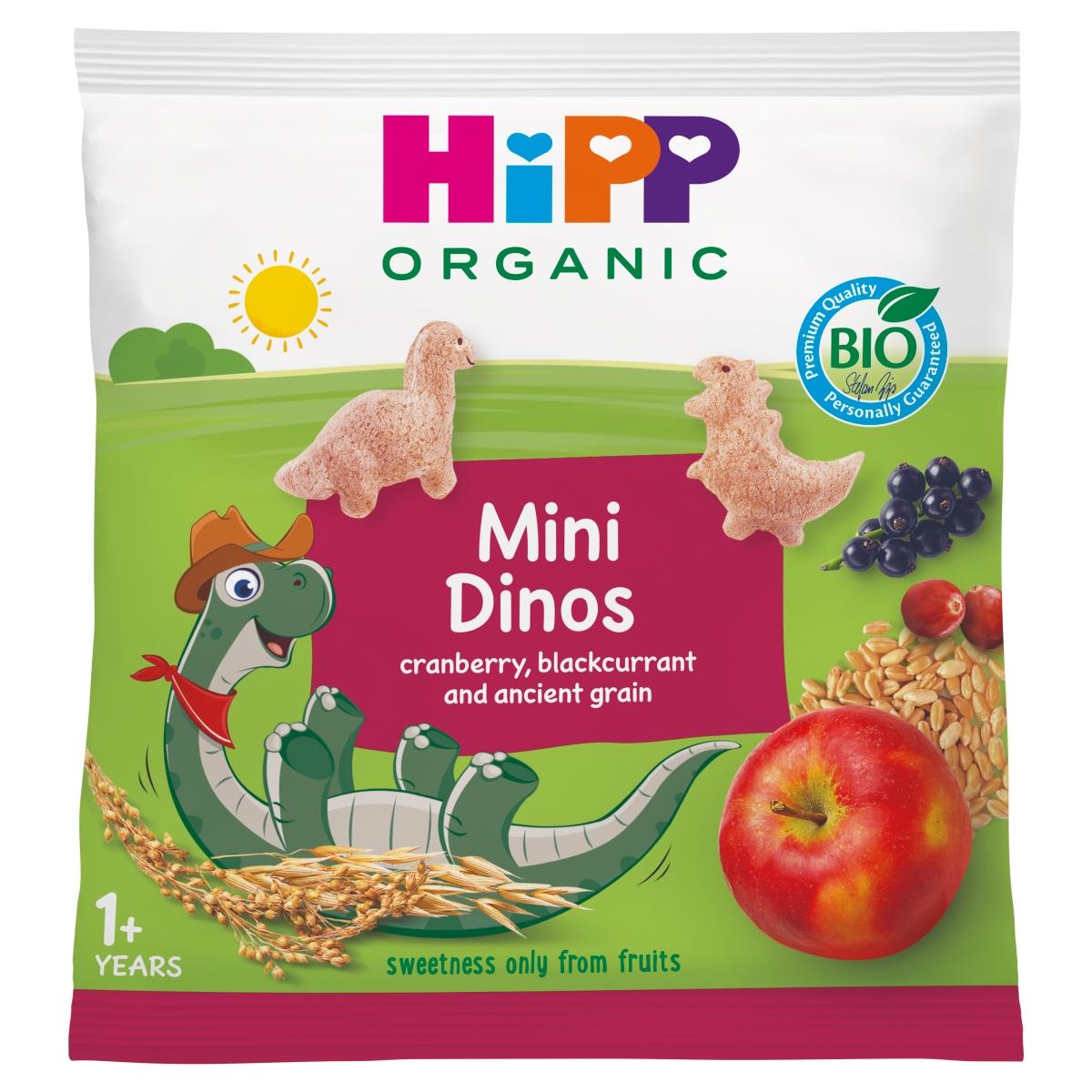 Organic Ekologiczne preparowane chrupki zbożowe z sokami zagęszczonymi po 1. roku życia - jedzenie