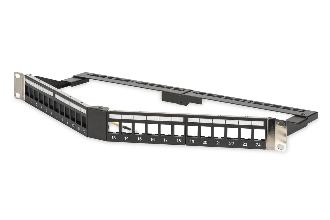 Digitus Panel krosowy (patch panel) kątowy 19