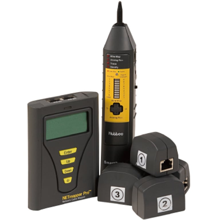 HOBBES NETmapper Pro & SMARTProbe Tester kabli skrętakowych 256850PK