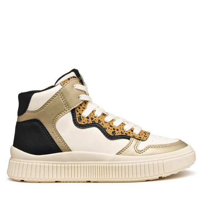 Sneakersy Geox J Laquinny J56M3B 054AJ C1M2U S Biały