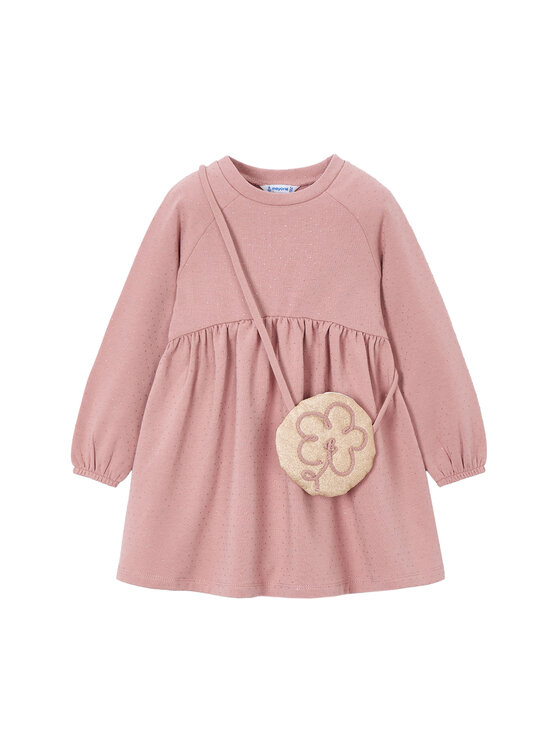 Mayoral Sukienka codzienna 4926 Różowy Regular Fit