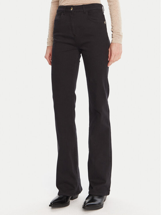 Patrizia Pepe Jeansy CP0937 DS04 K103 Czarny Regular Fit